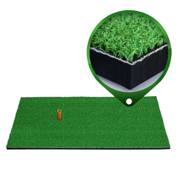

golf practice mat artificial lawn tee rubber backyard nylon grass green hitting indoor outdoor residential pad training aids