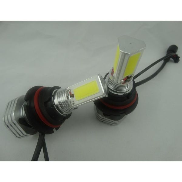 

car headlights aluminium alloy 6500-7000k led headlight bulbs energy saving 90w 9000lm driving kit 9007 hi/lo beam lamp