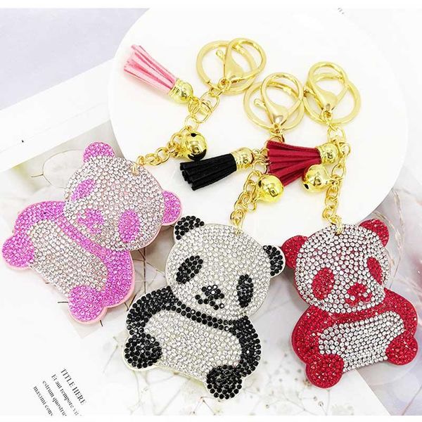 

women's cute bear key rings faux fur ball pom poms keyring animal plush holder keyfobs jewelry for lady accessories gifts, Slivery;golden