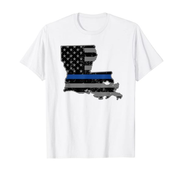 

louisiana state trooper shirt new orleans police shirt, White;black