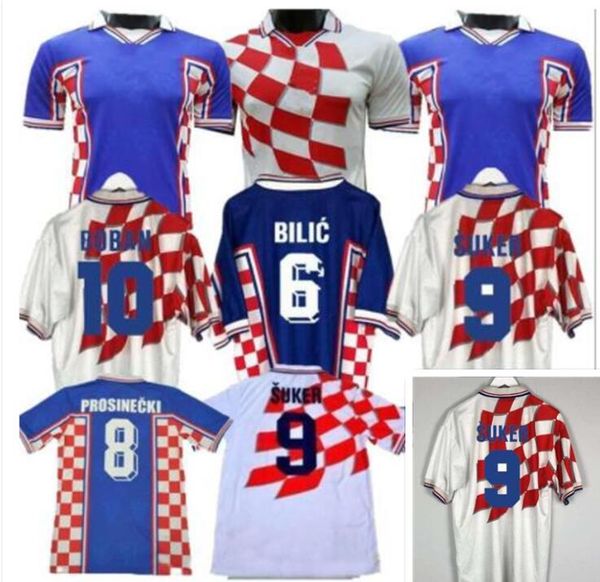 

1998 retro edition croa soccer jersey 1998 world cup soccer shirt croa soccer shirt short sleeved football uniforms sale, Black;yellow