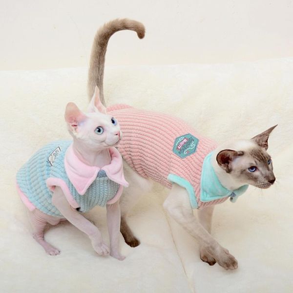 

cat clothes sleeveless vest net sphinx pet for small dog winter dogs pets clothing accessories costumes