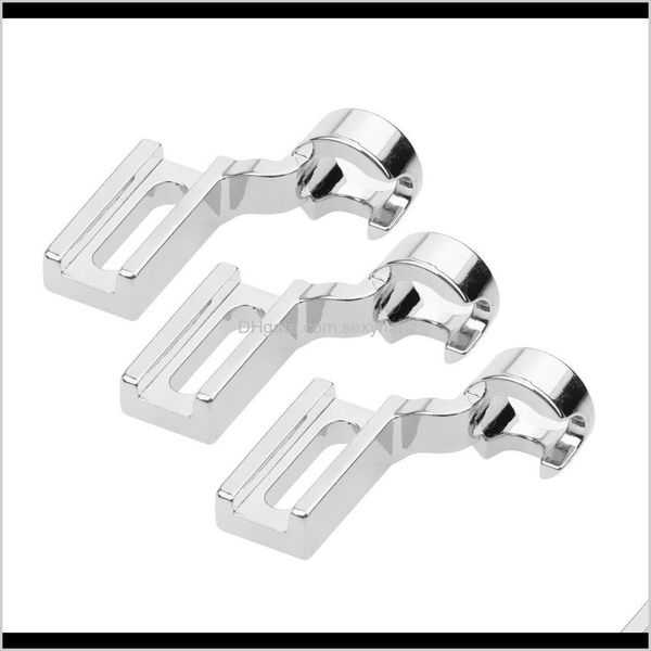 

sewing notions tools apparel drop delivery 2021 high shank ruler frame quilting motion motion embroidery presser foot pack of 3 oj9u3, Black