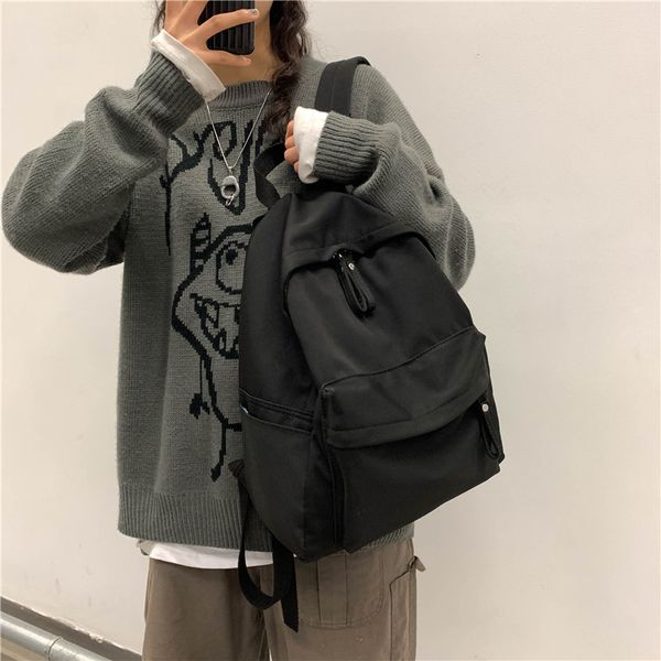 

casual women backpack trend travel bagpack lapteenager school bag fashion female