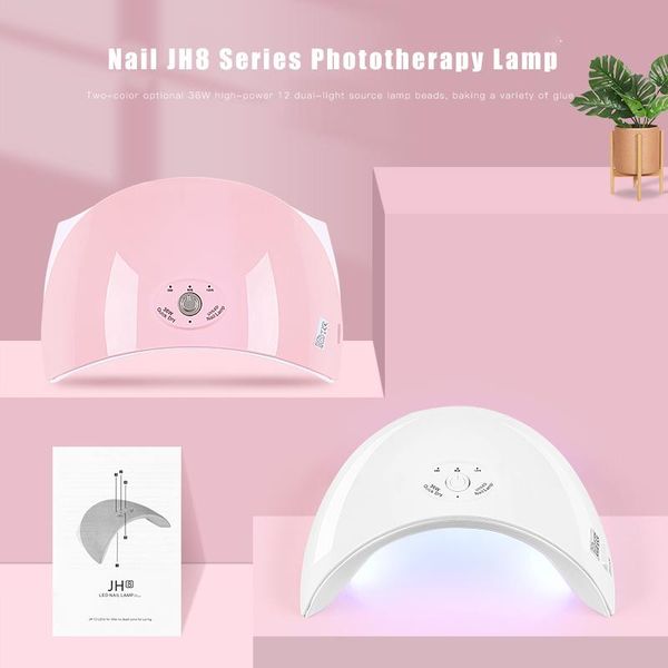 

nail dryers 36/54/220w 12/18/57 dryer machine intelligent sensor usb dual-light uv ice potherapy lamp for drying gel polish timer