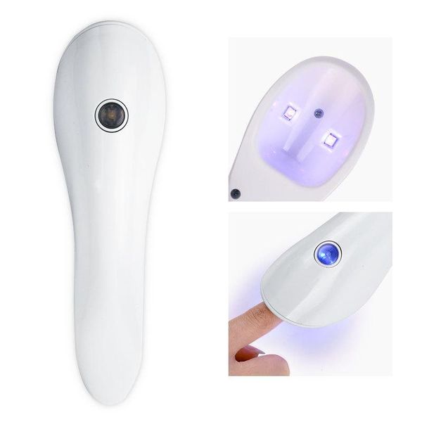 

nail dryers handheld lamp cordless 3 led light eyelash quick-drying mini potherapy rechargeable manicure travel tool