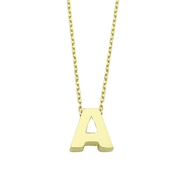 

chains three-dimensional sterling case gold necklace, Silver