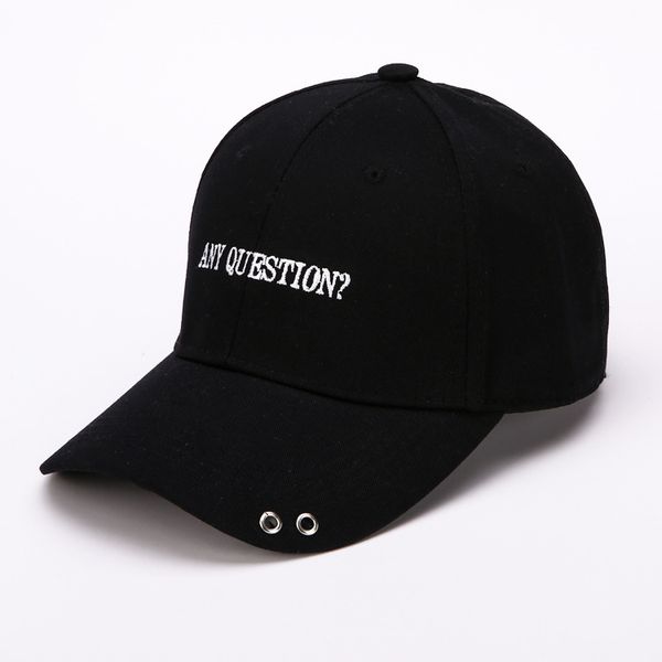 

letter baseball cap hip hop fashion trend student gift cool, Blue;gray