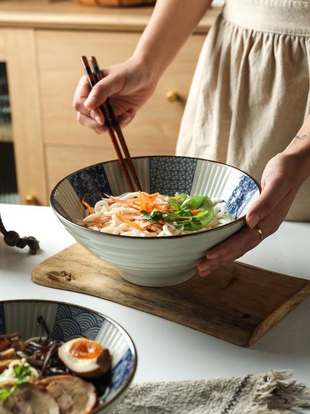 

bowls noodle bowl large household soup ceramic instant