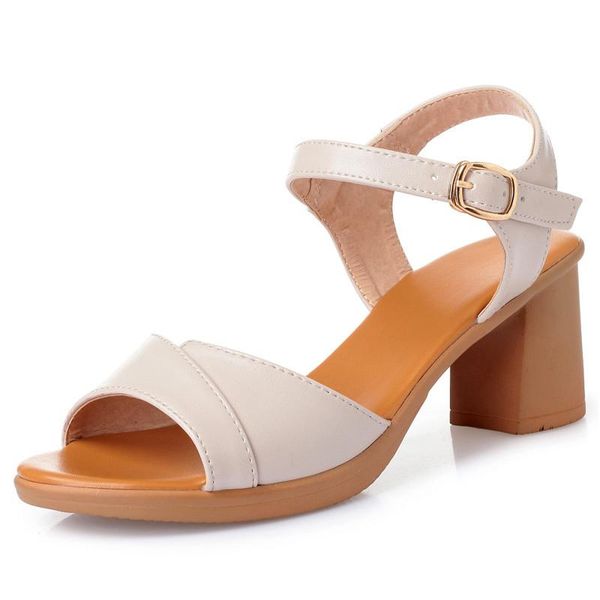 

dress shoes women summer 2021 heels sandals open toe rome womans fashions 3colors, Black