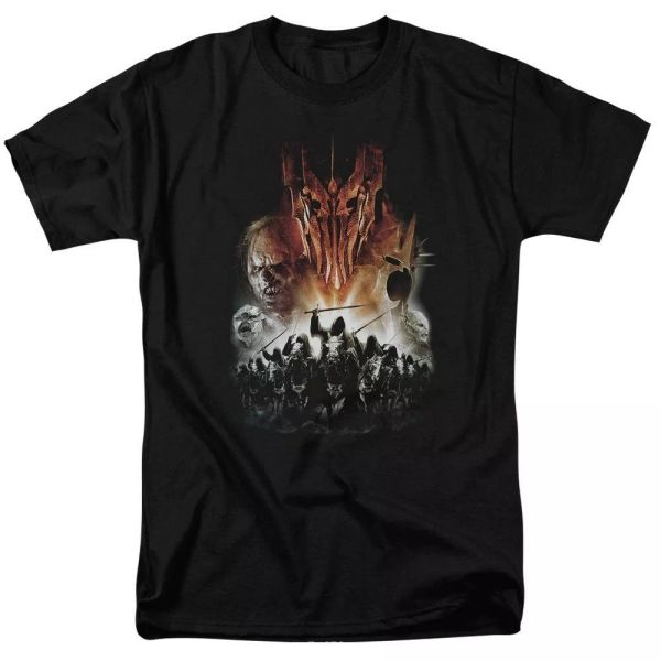 

lord of the rings evil rising t-shirt sizes s-3x new, White;black