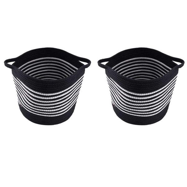 

storage baskets cotton woven basket toy dirty clothes bucket household products