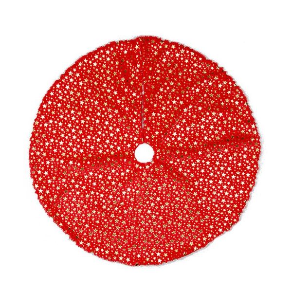 

christmas decorations five-pointed star tree skirt printed ornaments natal home decoration soft products