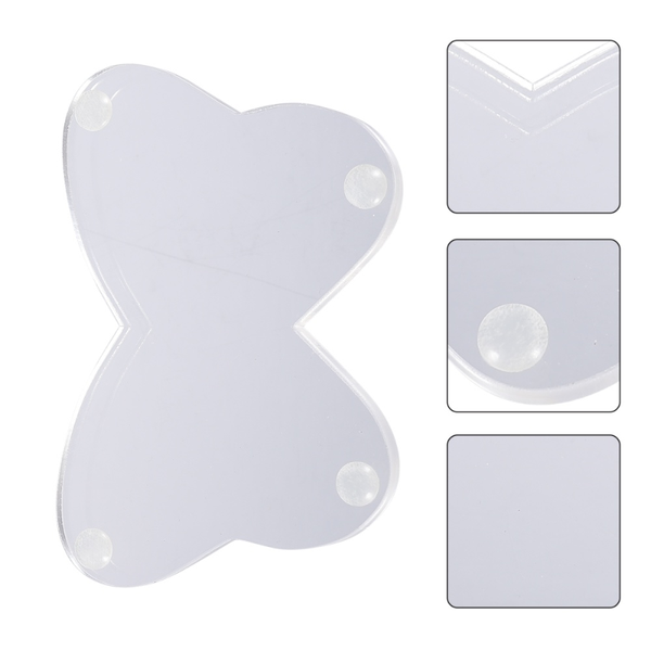 

gift wrap 1pc diy painting board acrylic tray shape color mixing plate