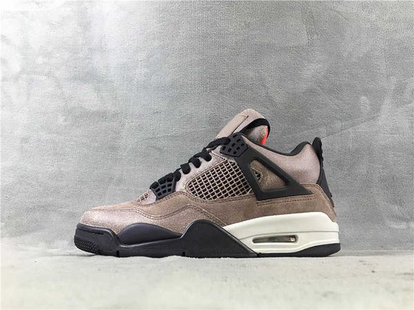 

taupe haze jumpman 4 4s fashion shoe mocha mens basketball shoesacou