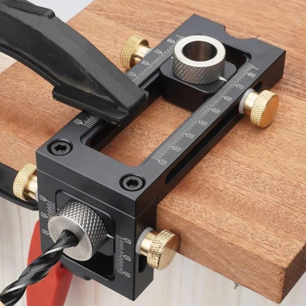 

professional hand tool sets x37e woodworking 2-in-1 furniture hole drill guide locator auxiliary positioning drilling adjustable connecting