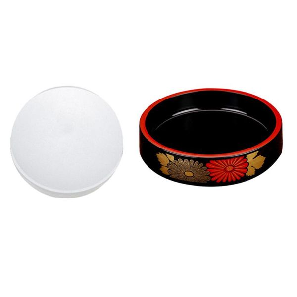 

storage bottles & jars 1 set sushi trays practical sashimi plates (black)