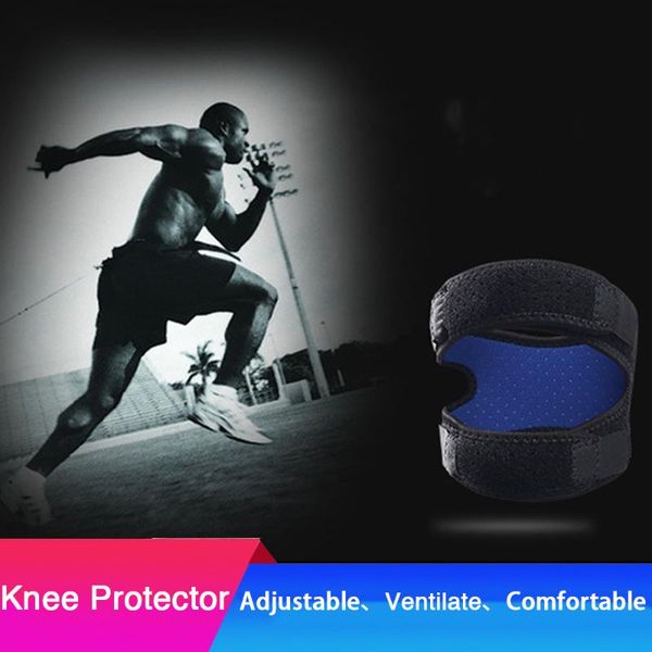 

elbow & knee pads sports adjustable breathable support brace running leg guard patella sport gym outdoor basketball cycling, Black;gray