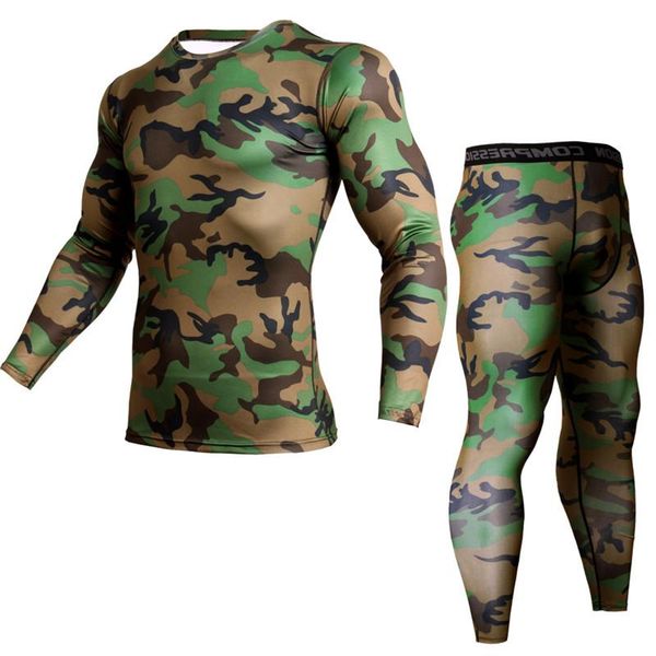 

men's tracksuits 15 colors gym fitness clothing sets men tracksuit workout t shirts compression shorts leggings sportwear sweatpants, Gray