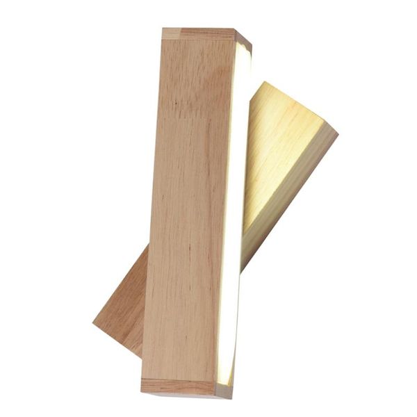 

wall lamp 1pc bedroom modern simple wood study decoration