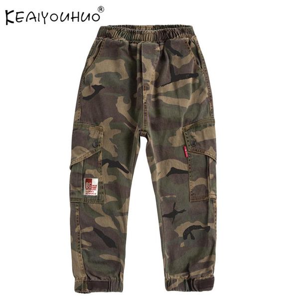 

boys pants kids camouflage leisure fashion pocket children tooling for baby trousers toddlers clothes, Blue