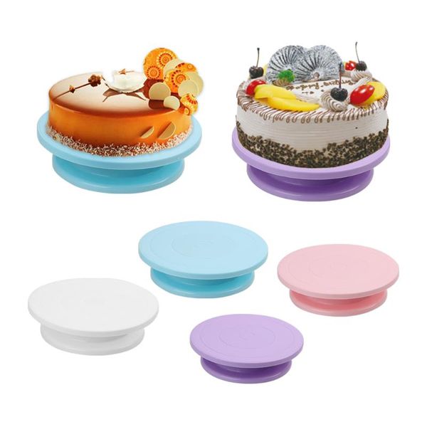 

cake swivel base round turntable stand kitchen baking tool rotating plate bakeware decorating rotary table & pastry tools