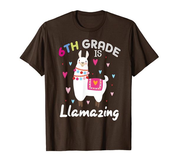 

Sixth Grade Is Llamazing Cute Llama Lover Gift T-Shirt, Mainly pictures