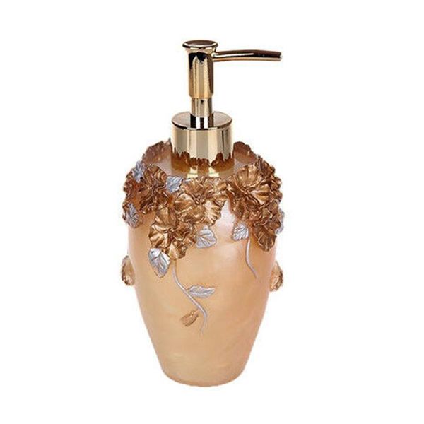 

bathroom supplies creative european pastoral soap liquid lotion shower gel bottle sub-bottle hand pump plastic tool storage bottles & jars