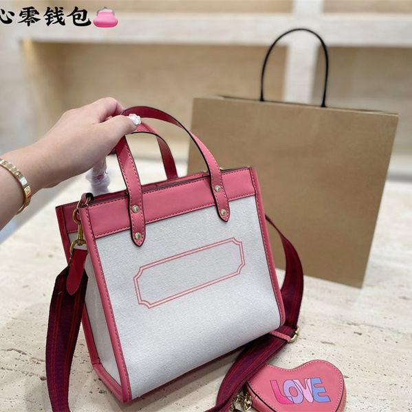 

2021 women totes luxury designer classic large capacity leather tote bag wide shoulder strap adjustable lady quality cross body send wallet