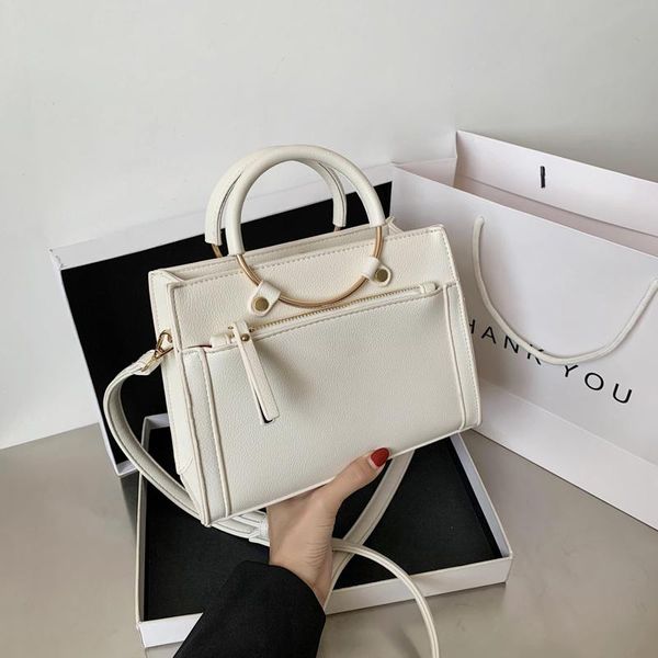 

evening bags large capacity women's handbag solid color shoulder for women 2021 female luxury ladies leather crossbody sac a main
