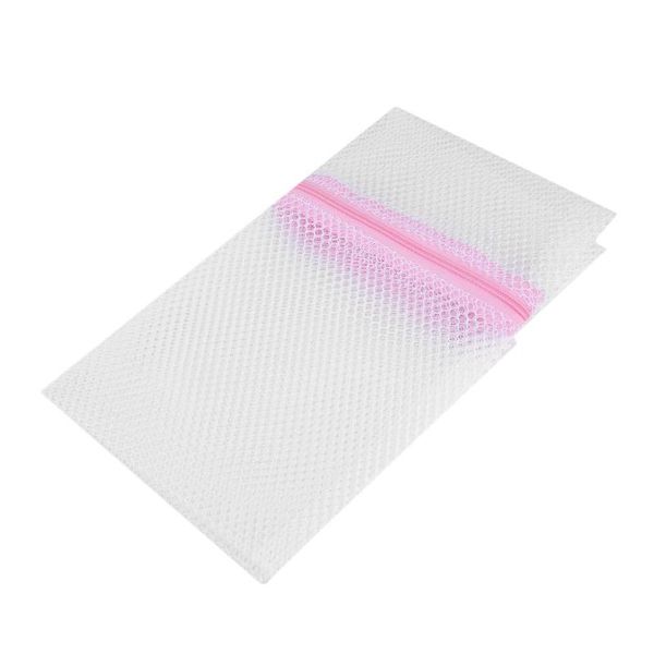 

size zippered mesh laundry wash bags delicates lingerie bra socks underwear washing foldable machine clothes protection net