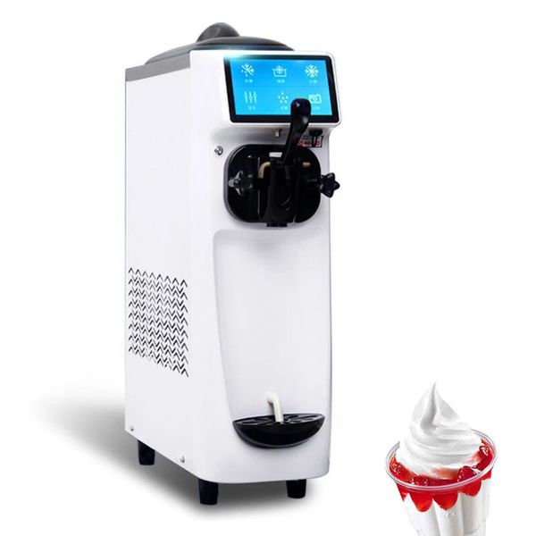 Desktop Soft Ice Cream Machine Vending Commercial 1050W