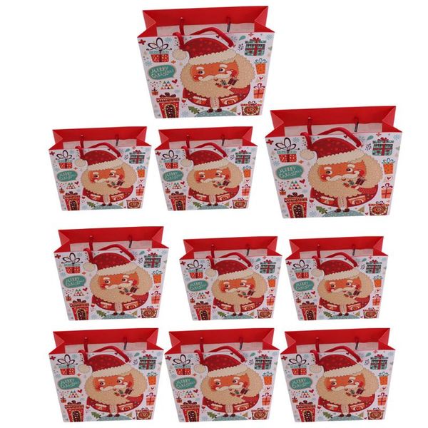 

gift wrap 10pcs christmas bags packing snack storage pouches