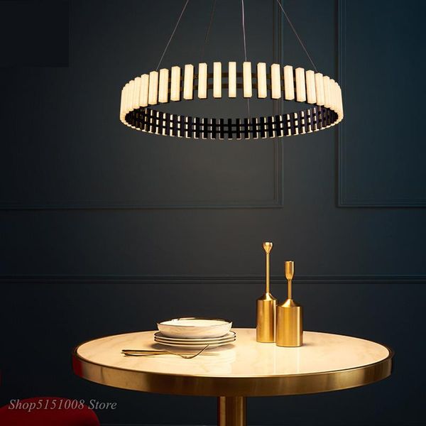 

pendant lamps modern black ring led chandelier lighting for living room nordic creative bedroom hanging lamp dinning deco light fixtures