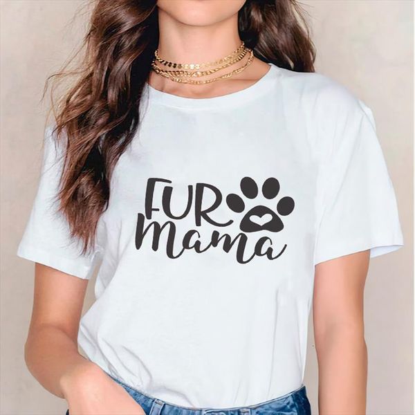

and women dog love men fur mama womens print pet short sleeve clothes tshirts graphic female clothing, White;black
