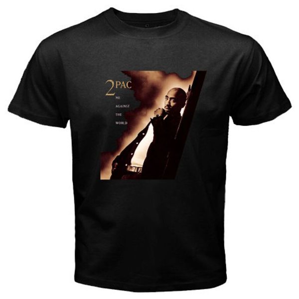 

Tupac Shakur 2pac Me Against The World Black T-Shirt Size S to 3XL, White;black