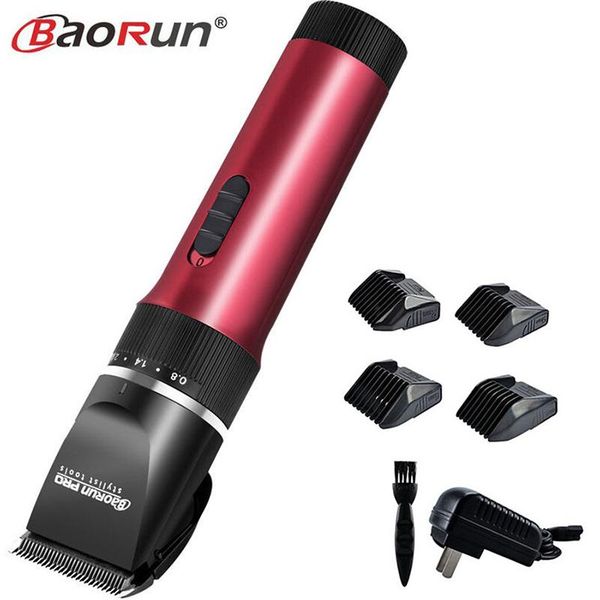

baorun professional clipper hair trimmer beard for men electric clippers cutting machine cutter 2000ma battery