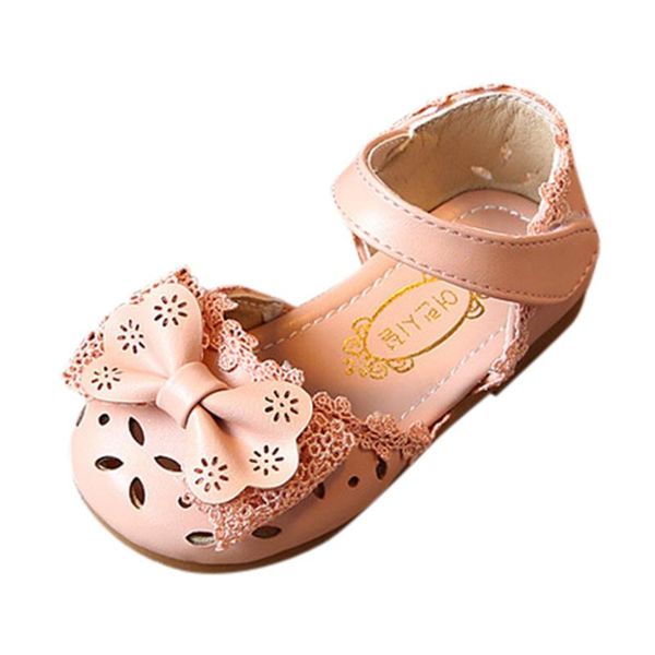 

sandals baby girl little shoes elegant bowknot flower princess toddler infant kids girls for children, Black;red