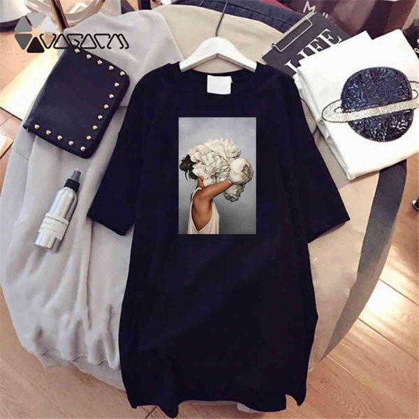 

propcm plus size dresses elegant beauty print short sleeve t-shirt clothing casual luxury mini woman dress vestido women summer fashion 2021, Black;gray