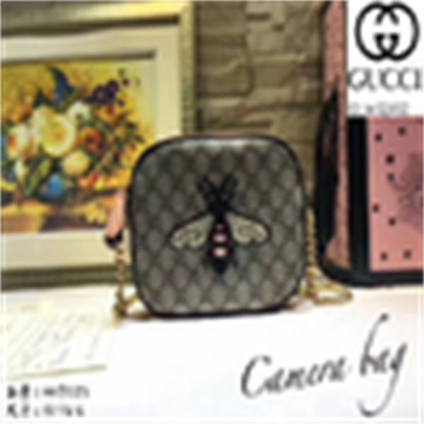 

d98y 409535 g-shaped bee diagonal cross bag women handbags iconic bags handles shoulder bags totes cross body bag clutches