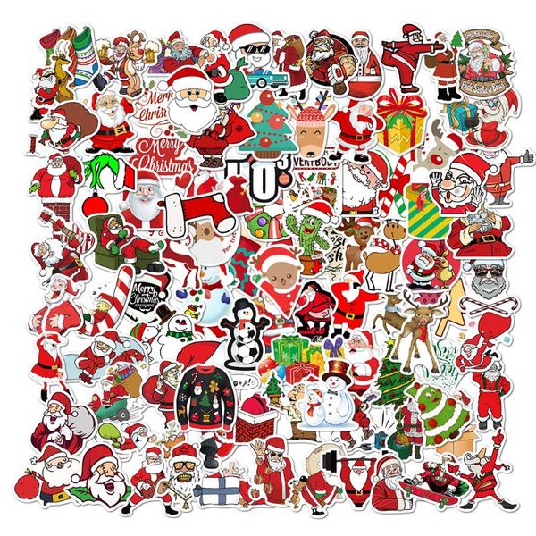 

gift wrap 30/50/100pcs merry christmas stickers xmas year party diy gifts posted baking decoration package cute label tree santa