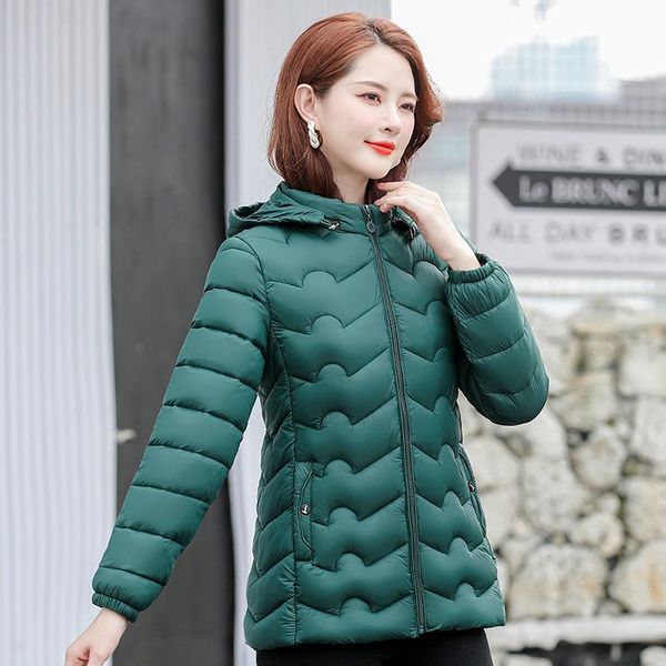 

women's down & parkas 2022 women fashion thick coats cotton jackets btw002 y189, Black
