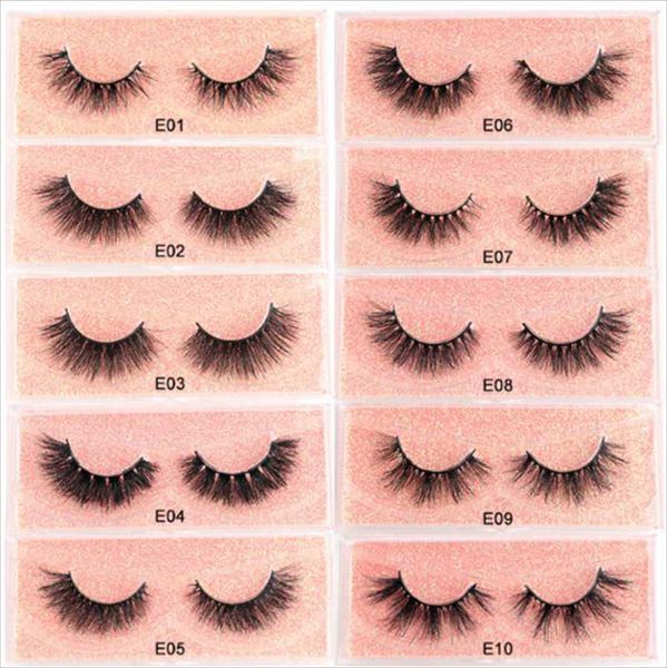 

false eyelashes mink hair 20mm thick style 5d multi-layer exaggerated stereo customization