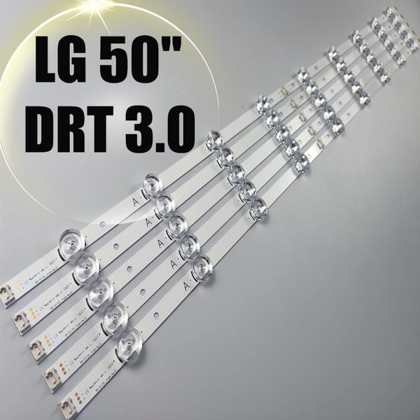 

light beads 10pcs/set led strip innotek drt 3.0 50" for lg 50lb653v 50lf5800 50lb5610 50lb650v 6916l-1978a 1779a 1982a 1983a 1735a 1736