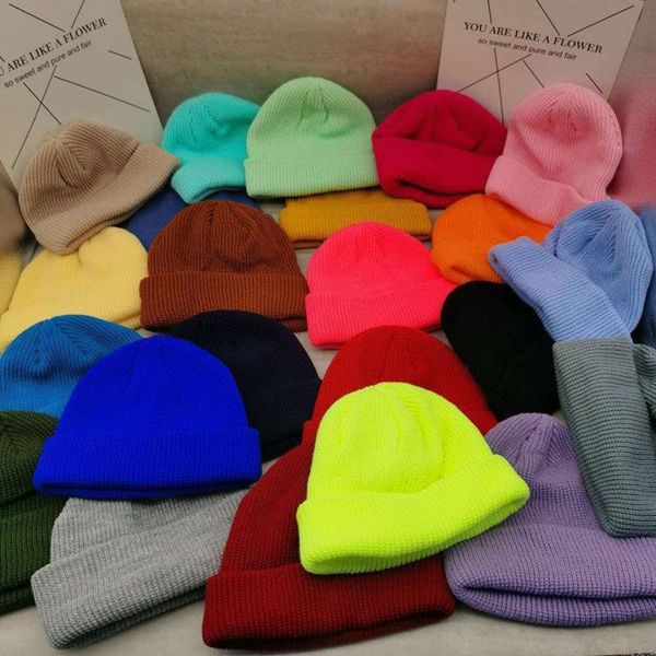 

hat domed autumn and knitted woolen, Blue;gray