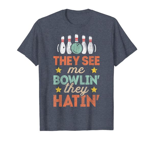

They See Me Bowlin' They Hatin' T shirt Bowling Bowlers Gift, Mainly pictures