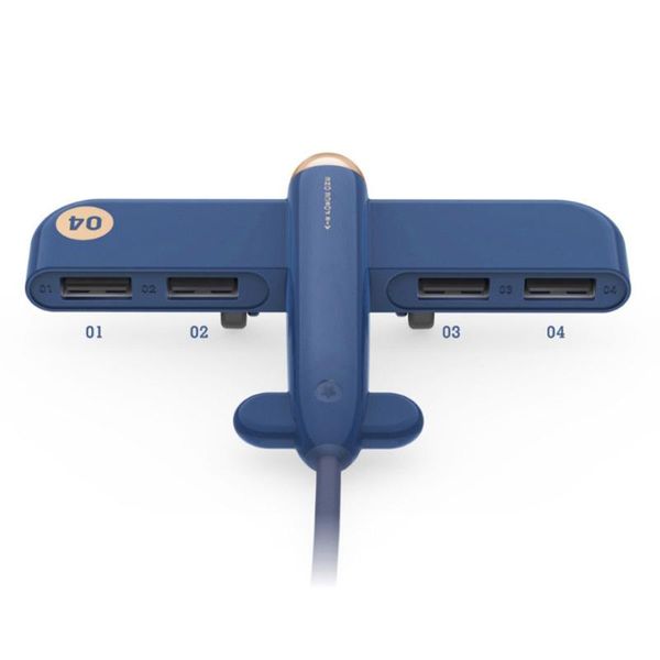 

hubs creative airplane usb hub 4 ports, multifunctional spliter, high-speed 1m cable, for lapdeskcomputer