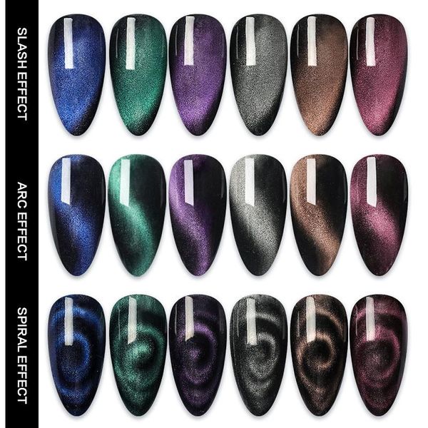 

nail polish cat eye varnish glitter matte base coat gel art semi-permanent uv led lacquer all for manicure shiny color