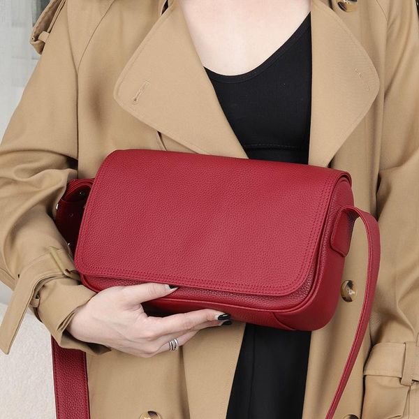 

evening bags genuine leather sac luxury handbags purse women designer shoulder crossbody messenger female 2021 waterproof bag