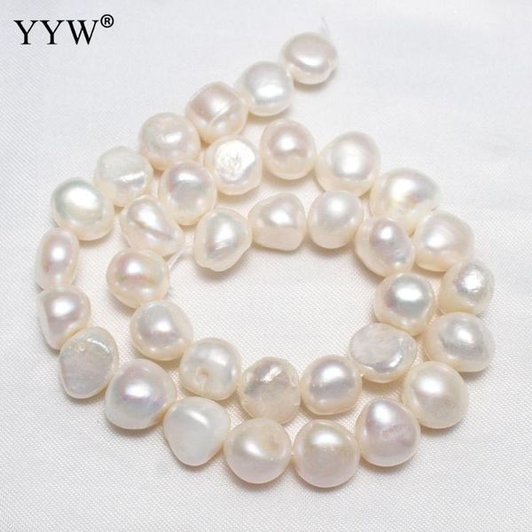

other grade cultured potato freshwater pearl beads natural white 11-12mm approx 0.8mm sold per 14.5 inch strand